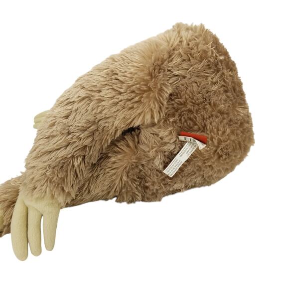 Adventure Planet Beige Sloth Plush 14" Stuffed Animal Toy Realistic - Picture 6 of 10